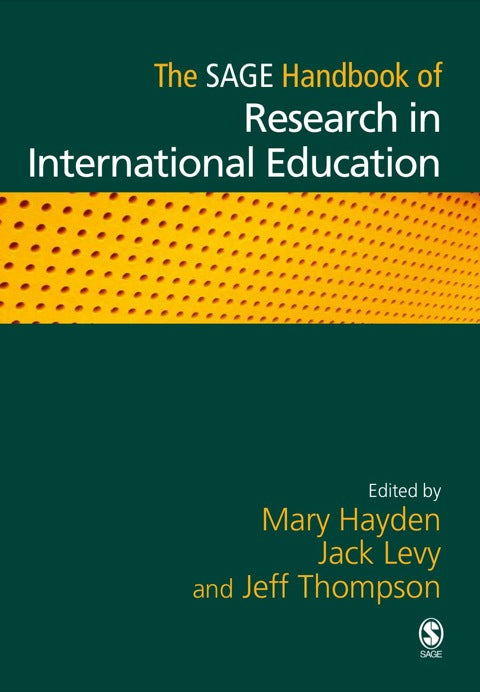 The SAGE Handbook of Research in International Education