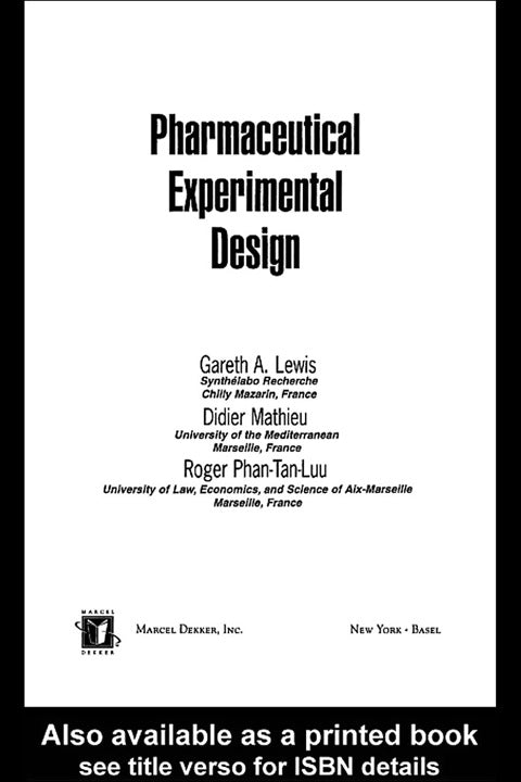 Pharmaceutical Experimental Design